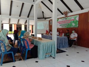 Bati Tuud Koramil Panggungrejo Hadiri Mini Lokakarya Tingkat Kecamatan