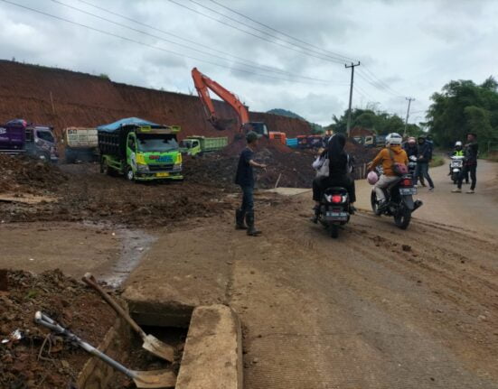 Masih Jadi Pertanyaan Adanya Galian Tanah Di Desa Lebakwangi