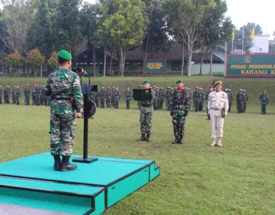 Kolonel Cku Herry Haerudin, S.Sos. Pimpin UPACARA BENDERA 17-An