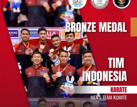Karateka Asal Baleendah Kembali Mendulang Medali Di SEA Games 2023 Kamboja