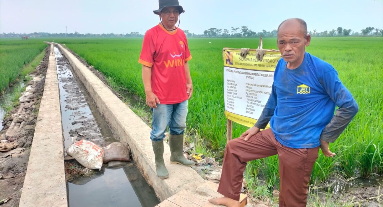Program P3-TGAI Di Kelurahan Jelekong Ketua P3A Giri Harja Jelekong, Ini Untuk Kesejahteraan Petani