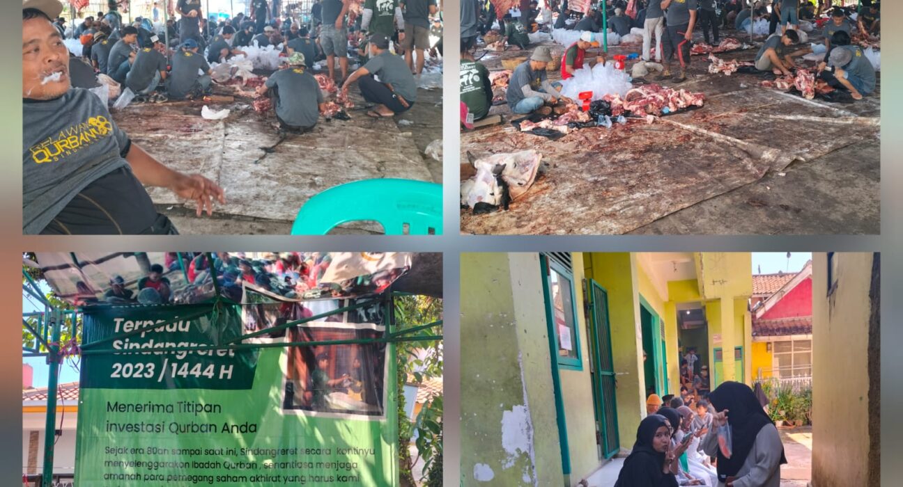 Idul Adha 1444 Hijriah 2023: Panitia Qurbanfest Sindang Reret Terpadu RW 8
