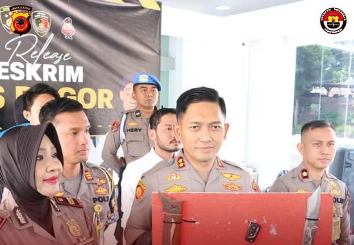 Sat Reskrim Polres Bogor Berhasil Mengamankan Pelaku Pengrusakan Mobil Yang Viral Di Medsos