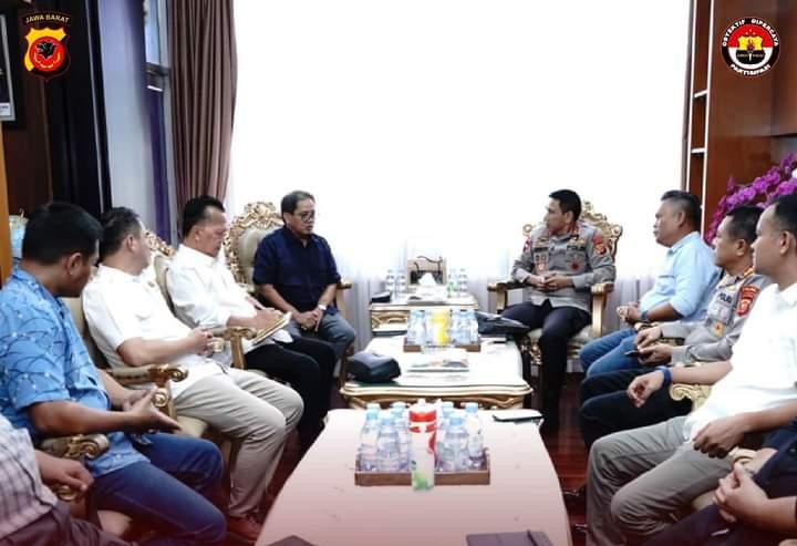 Kapolda Jabar Audensi Dengan Persatuan Wartawan Indonesia (PWI)