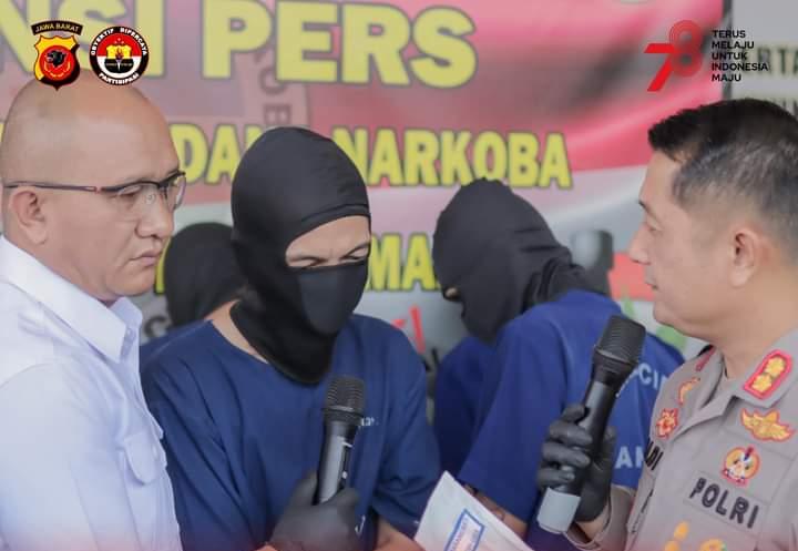Satresnarkoba Polres Cimahi Gagalkan Produksi Kopi Ganja, Pelaku Berprofesi Peracik Kopi