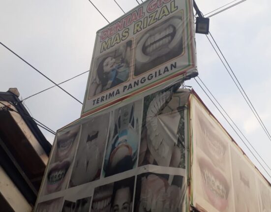 Diduga Kuat Dental Gigi Mas Rizal Buka Praktek Bodong