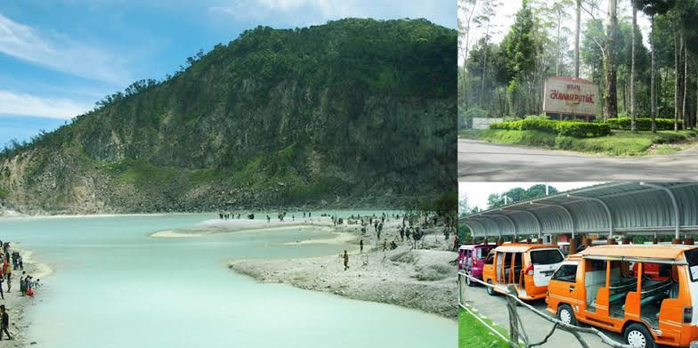 Akses Jalan Wisata Kawah Putih Mengkhawatirkan