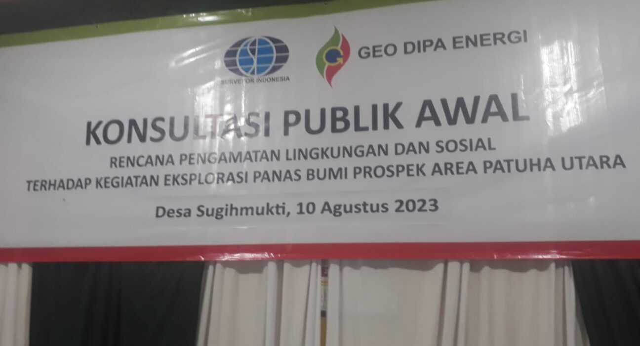 Permasalahan Geo Dipa Energi Baru Bersosialisasi Di 3 Wilayah Desa Terdampak