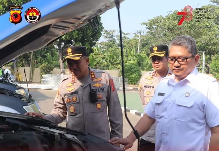 Polres Sukabumi Lakukan Audit Aset Dan Was Ops Bina Waspada Lodaya 2022