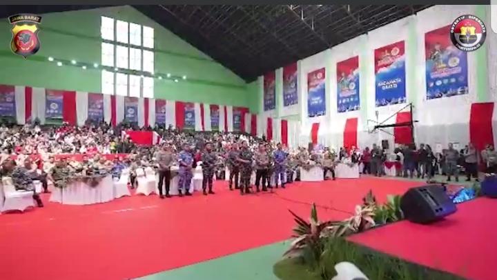 WUJUD SOLIDITAS PENGABDIAN TNI-POLRI MENDUKUNG INDONESIA MAJU, AKABRI 89 GELAR BAKTI KESEHATAN DAN BHAKTI SOSIAL DI TASIKMALAYA