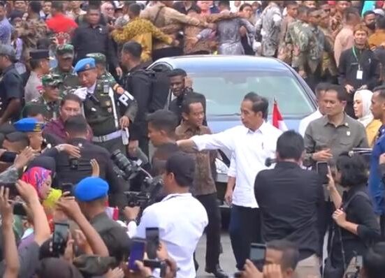 Polres Karawang Terjunkan Ratusan Personil, Amankan Kunjungan Presiden RI Ir. H. Joko Widodo Ke Kab. Karawang
