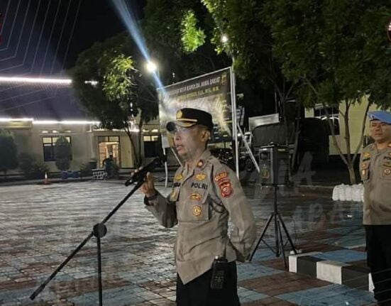 Polres Majalengka Gelar KRYD Gabungan Jaga Kondusifitas Malam Di Majalengka