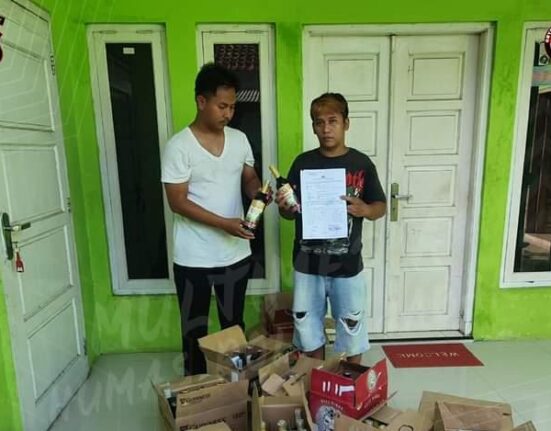 Satres Narkoba Polres Indramayu Berhasil Amankan Ratusan Botol Miras