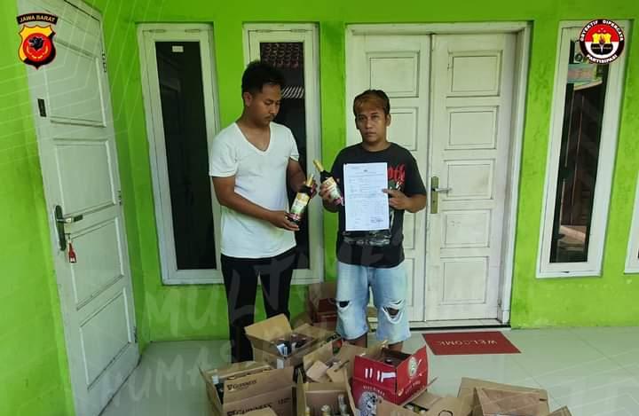 Satres Narkoba Polres Indramayu Berhasil Amankan Ratusan Botol Miras
