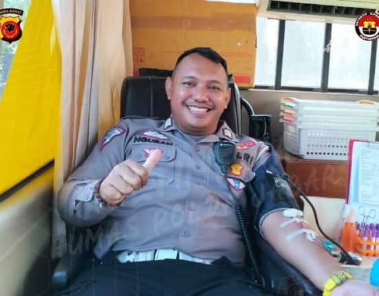 Polres Indramayu Sukses Gelar Donor Darah Dalam Peringatan HUT PMI ke-78 Dengan Tema Polri Peduli Kemanusiaan