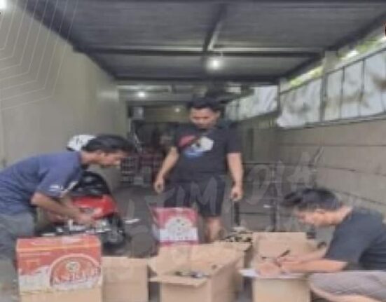 Satres Narkoba Polres Indramayu Amankan Ratusan Botol Minuman Keras dalam Ops Pekat II Lodaya 2023