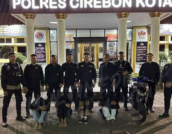 Maung Presisi Polres Cirebon Kota Amankan Empat Remaja Saat Hendak Melakukan Tawuran Konten