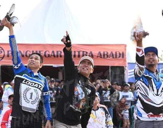 Kapolda Jabar Buka Lomba Burung Merpati Tinggi Geber Nasional Di Lapak Seroja