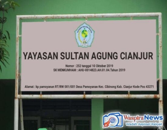Miris : Kepsek SMA Sultan Agung Cianjur Sengaja Lakukan Mal Administrasi