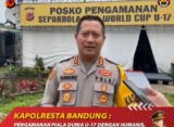 Kapolresta Bandung: Pengamanan Piala Dunia U-17 Dengan Humanis, Memperlihatkan Polisi Indonesia Yang Humble dan Ramah