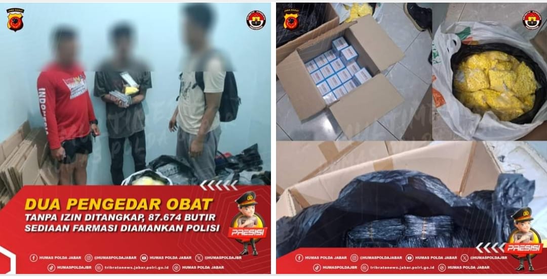 Satuan Reserse Narkoba (Satres Narkoba) Polres Indramayu jajaran Polda Jabar menangkap dua orang laki- laki