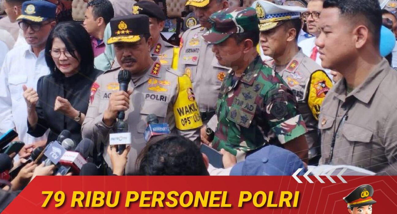79 RIBU PERSONEL POLRI SIAP AMANKAN NATAL DAN TAHUN BARU
