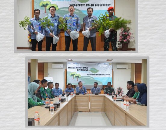 Perumda Air Minum Tirta Raharja Melakukan Serah Terima Bibit Pohon Dari Perum Jasa Tirta II Sebagai Dukungan Dan Partisipasi Untuk Melestarikan Konversi Chatment Area Situ Lembang