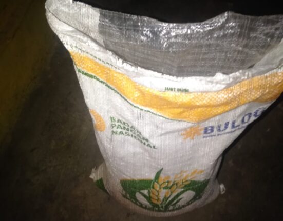 DIDUGA PEMDES DESA SUKAWENING SUNAT BERAS BANTUAN PANGAN NASIONAL (BAPANAS)