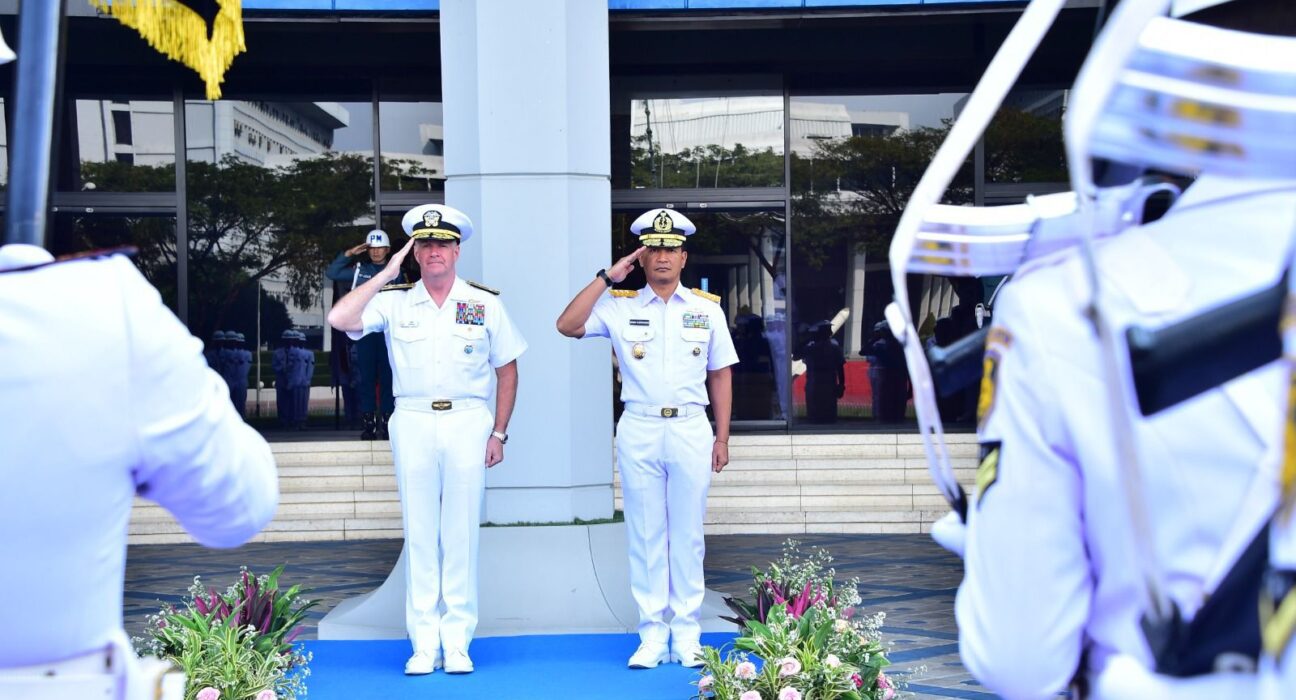 TNI AL Terima Kunjungan Kehormatan Panglima Komando Indo-Pasifik Amerika Serikat