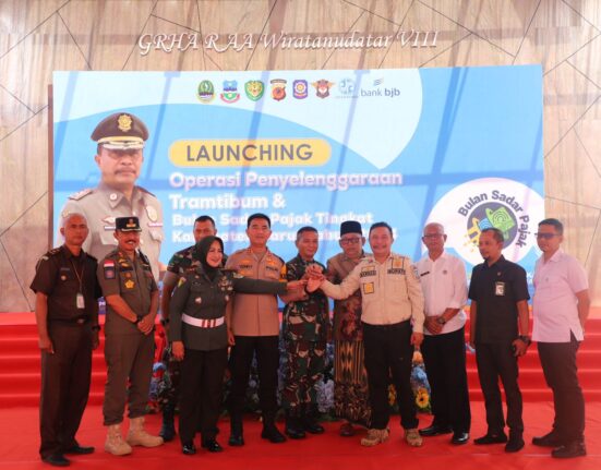 Pj. Bupati Garut Luncurkan Operasi Trantibum Dan Bulan Sadar Pajak 2024