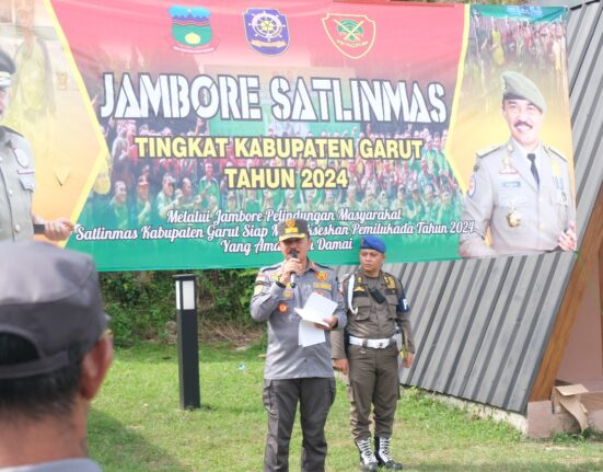 Satpol PP Garut Gelar Jambore Satlinmas Untuk Persiapan Pilkada 2024