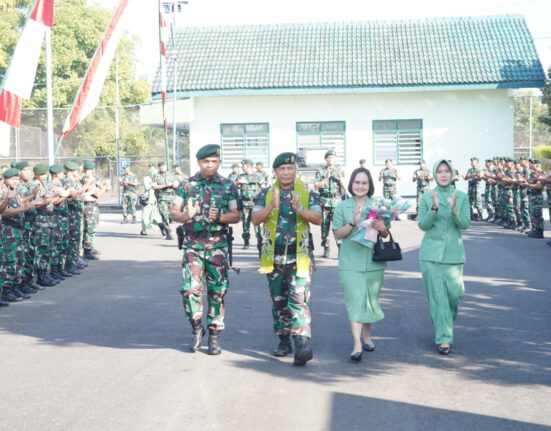 Kesatrian Jaladri, Yonzipur 10 Di Kunjungi Mayjen TNI Anton Yuliantoro, S.I.P., M.Tr.(Han).