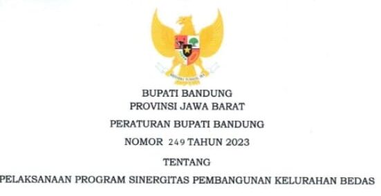 PERBUB  No.5 Tahun 2024 TENTANG PSPKB DIDUGA TERCEDERAI