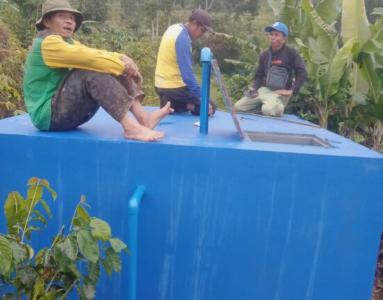 Proyek SAB Tanpa Identitas Di Soal Warga Desa Pasirmulya Kec Banjaran 