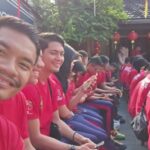 Atlet Pelatnas Karate Hadiri Hari Raya Imlek Di Pabrik Kata-Kata Joger Bali