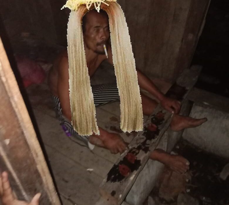 Rohman ODGJ Ngamuk Warga Desa Mekar Wangi Warga Sekitar Ketakutan