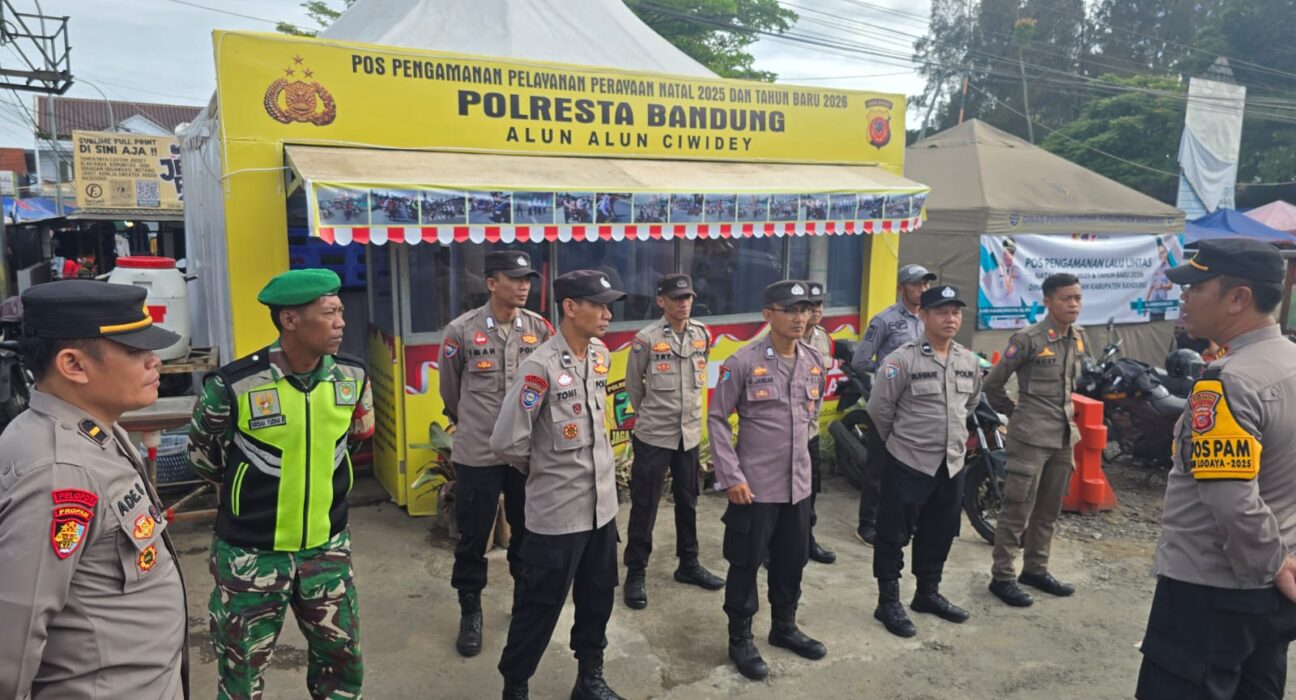 Giat Lilin Lodaya, Pos PAM Nataru 2025 - 2026 Polsek Pasirjambu, Kabupaten Bandung
