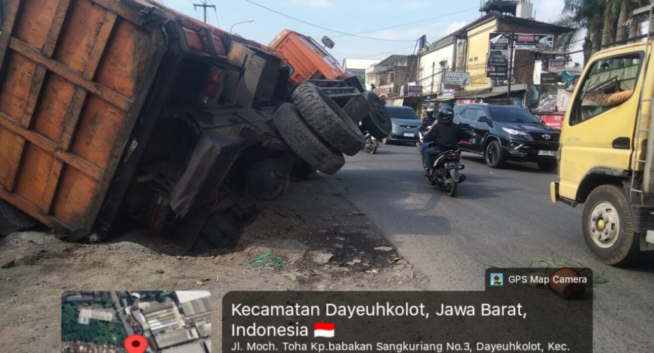 Bekas Galian Pemasangan Pipa PDAM Kembali Mengundang Kecelakaan