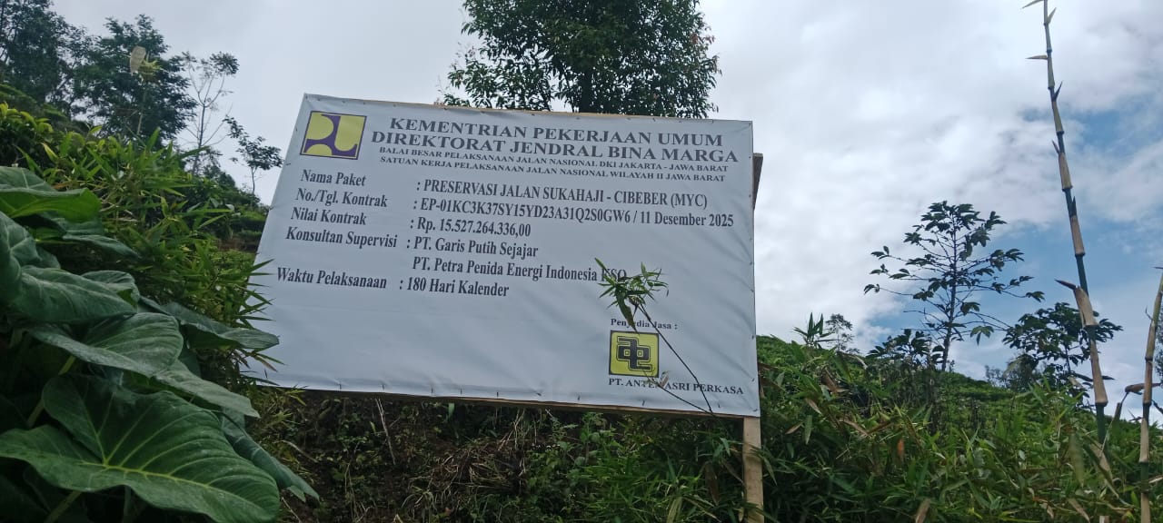 Pembangunan Jalan Sukahaji -Cibeber (MYC) Kp Cisero Diduga Melanggar Keselamatan Kerja dan Aturan Kontrak