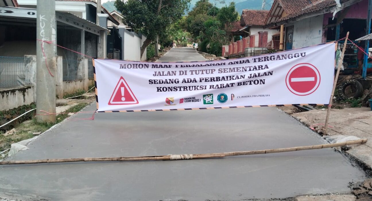 Proyek Rabat Beton di Desa Baros Tanpa Papan Informasi, Transparansi Publik Dipertanyakan