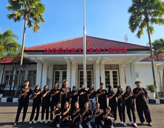 TIM Karate Binaan Kogartap II/Bandung Mengikuti Kejuaraan Nasional KASAU Cup 2026