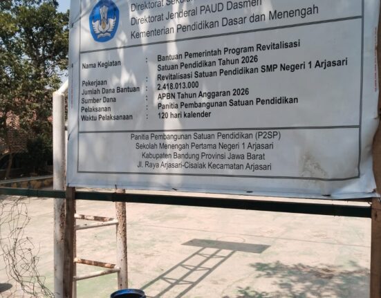 Dapat Bantuan Revitalisasi Rp2,4 Miliar, SMPN 1 Arjasari dan Masyarakat Sambut Antusias