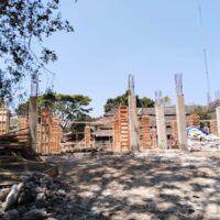 Abaikan Keselamatan Kerja dan Mutu Material, Proyek Gedung Diskominfo Kab. Bandung Disoal