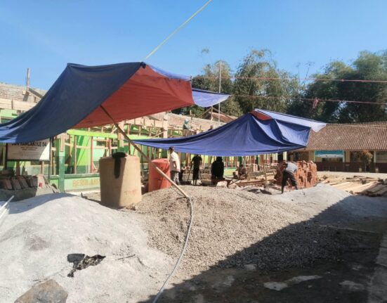 SDN Rancakole 04 Arjasari Mulai Proyek Revitalisasi Sekolah Senilai Rp1,14 Miliar